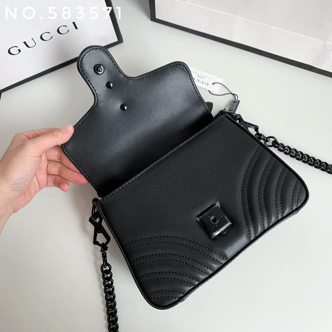 Gucci Marmont Mini Top Handle Bag 8″W X 6″H X 3″D